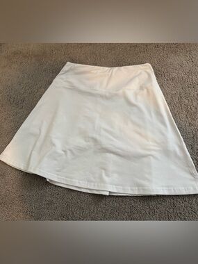 White Women’s Skort - Classic A-Line